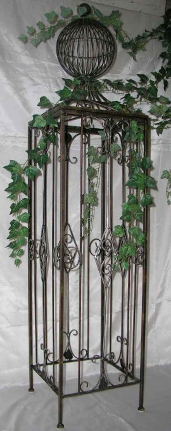 Rankgitter Rankhilfe Spalier Rosengitter Metall Obelisk KENT XL schwarz 165 Rankgitter Rankhilfe Spalier Rosengitter Metall Obelisk KENT XL schwarz 165