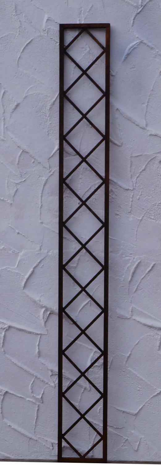 Wand Rankgitter Spalier Rankhilfe Wandgitter Bozen 25 100 roh rost