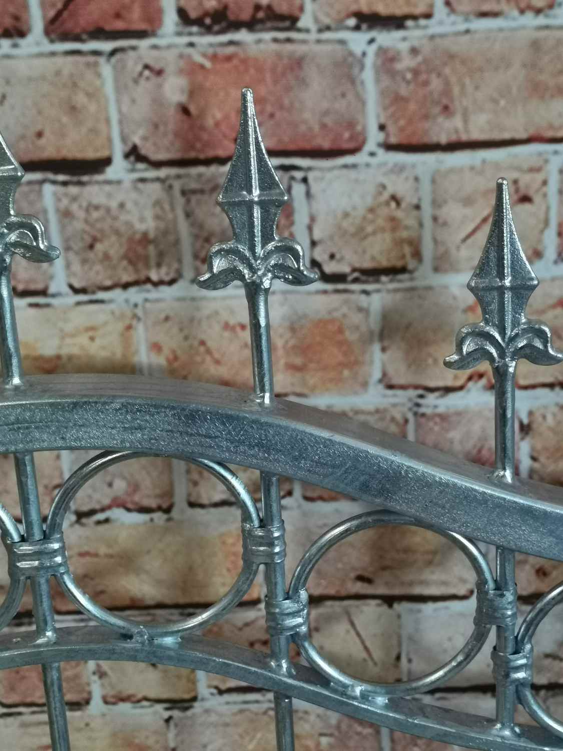 Gartentür Pforte Tor Metall Imperia-GT100/120S Schloss Feuer Verzinkt P.- Set Gartentür Pforte Tor Metall Imperia-GT100/120S Schloss Feuer Verzinkt P.- Set