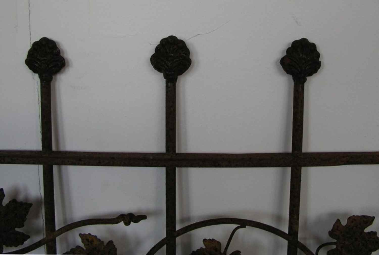 Schmiedeeisen Zaun Rankzaun Zäune Bachus-Z100/150 roh Rost Schmiedeeisen Zaun Rankzaun Zäune Bachus-Z100/150 roh Rost