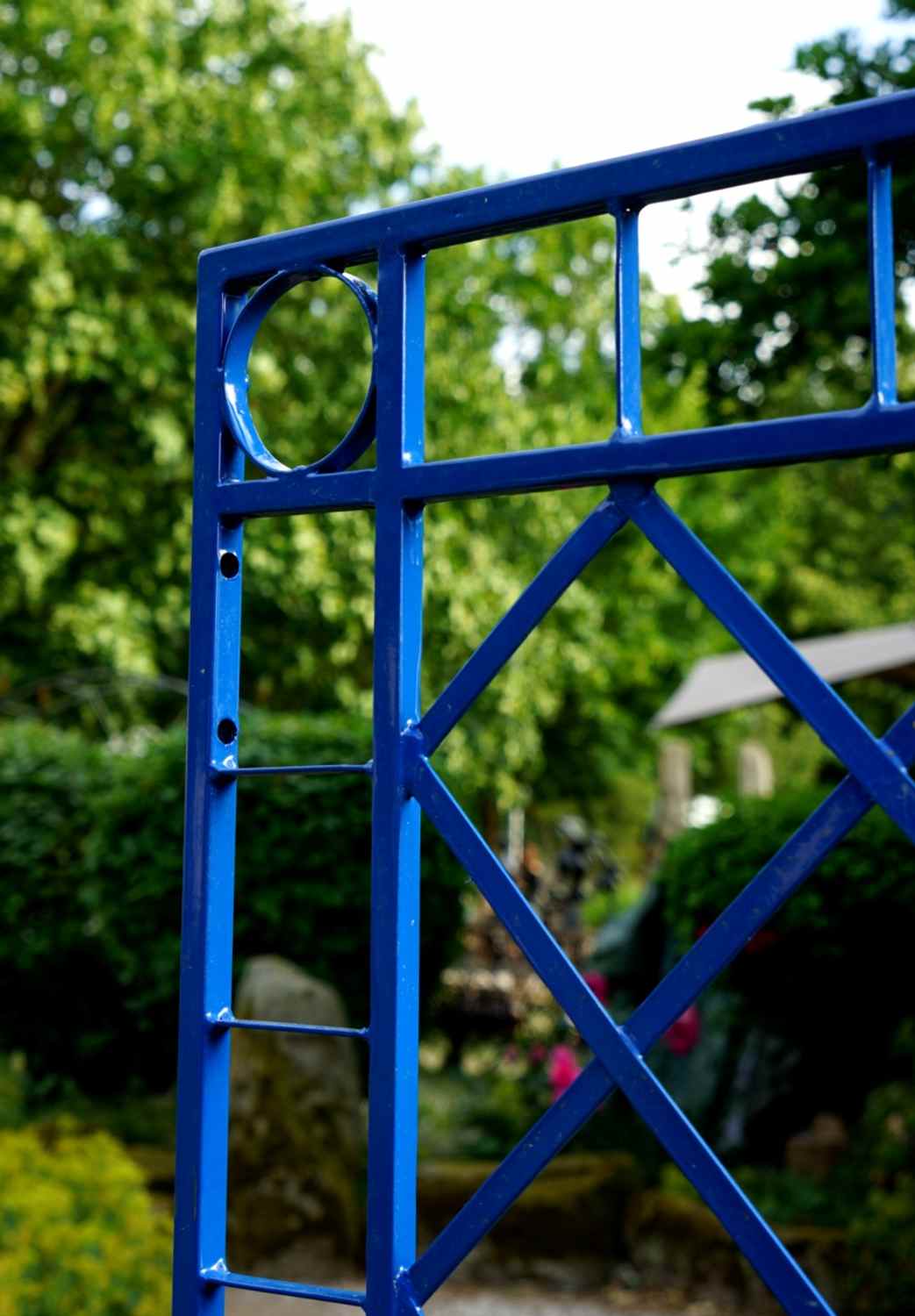 Metall Eisen Spalier Rankgitter Rankhilfe Wandgitter Meran 100 200 Verzinkt Blau Metall Eisen Spalier Rankgitter Rankhilfe Wandgitter Meran 100 200 Verzinkt Blau