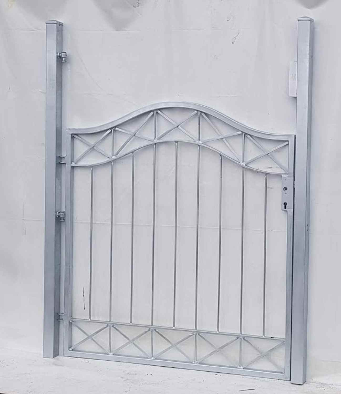 Gartentür Tür Tor Pforte Crossline-GT124/120S Verzinkt P.-Set 60 Gartentür Tür Tor Pforte Crossline-GT124/120S Verzinkt P.-Set 60
