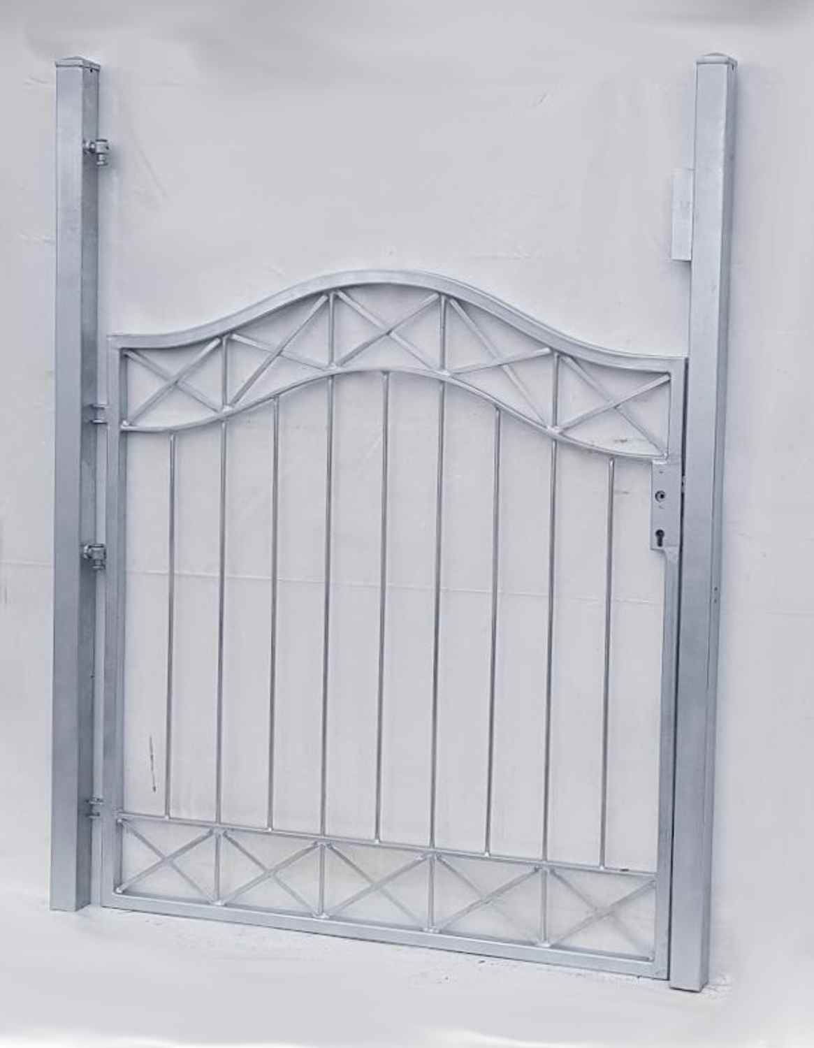 Gartentür Tür Tor Pforte Crossline-GT124/120S Verzinkt P.-Set 60 Gartentür Tür Tor Pforte Crossline-GT124/120S Verzinkt P.-Set 60