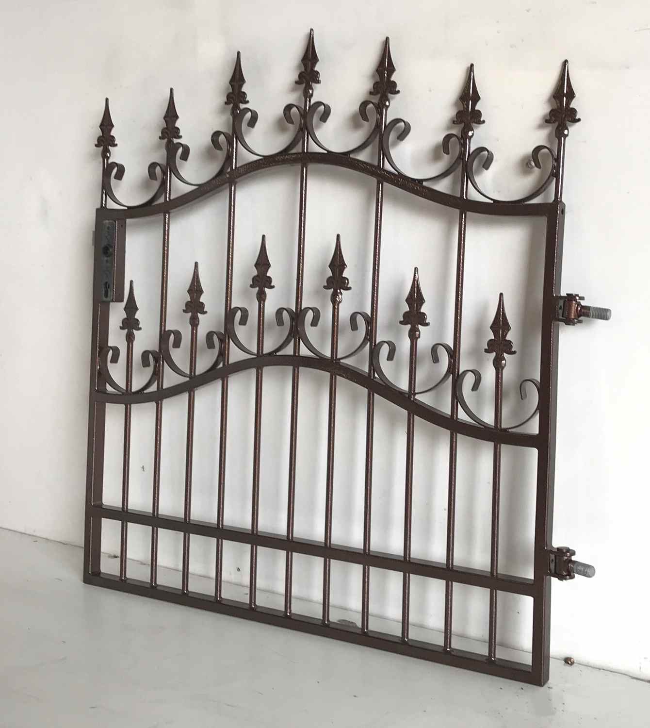 Gartentür Tür Tor Metall Schmiedeeisen Pforte Roma-GT100/100S Edel Rost Gartentür Tür Tor Metall Schmiedeeisen Pforte Roma-GT100/100S Edel Rost