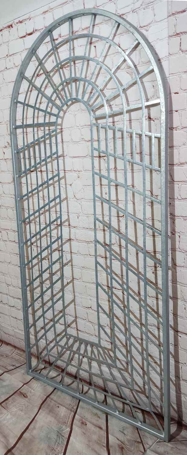 Metall Eisen Spalier Rankgitter Rankhilfe Wandgitter Portofino 100 200 FEUER Verzinkt