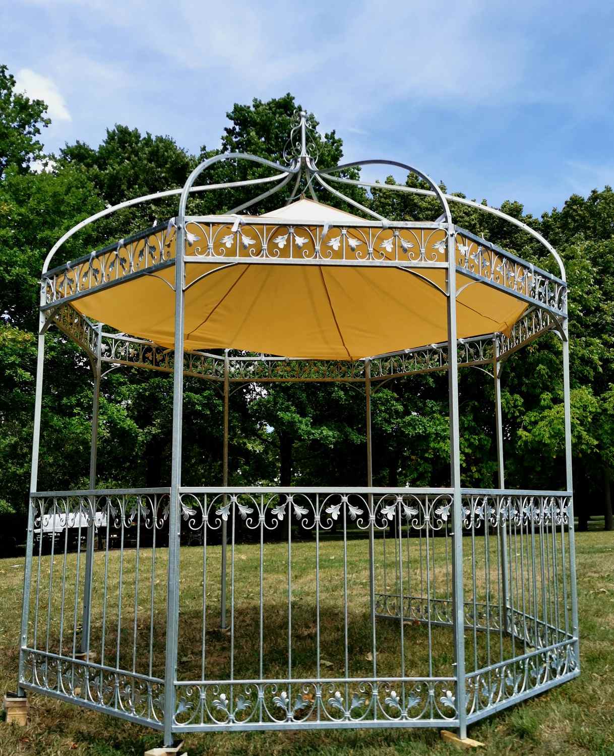 Eisen Metall Pavillon Pavilion Gartenlaube Schmiedeeisen Iseo Feuer verzinkt Eisen Metall Pavillon Pavilion Gartenlaube Schmiedeeisen Iseo Feuer verzinkt