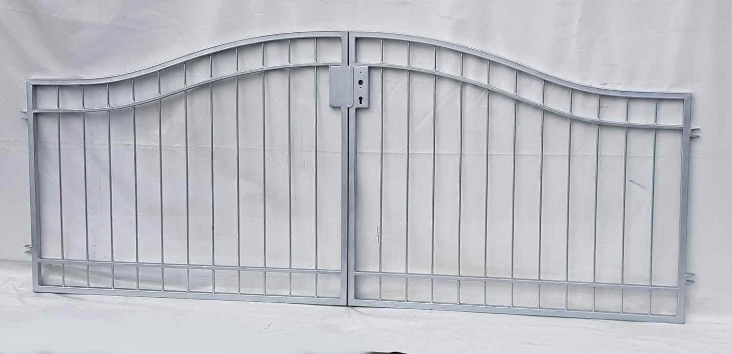Metall Hoftor Gartentor Eingangs Tor Boston-GT400/100S Feuer Verzinkt P.Set 100 Metall Hoftor Gartentor Eingangs Tor Boston-GT400/100S Feuer Verzinkt P.Set 100