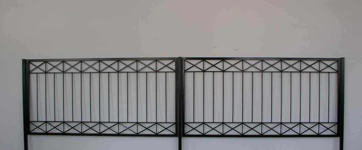 10 Meter Gartenzaun Metall Modern Zaun Zäune Balkon Tor Crossline-Z120/200 Feuer Verzinkt 10 Meter Gartenzaun Metall Modern Zaun Zäune Balkon Tor Crossline-Z120/200 Feuer Verzinkt