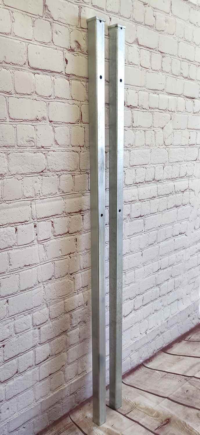 Zaunpfosten Stahlpfosten Bachus 40 40 1500 mit Kappe rost für Z100 Zaunpfosten Stahlpfosten Bachus 40 40 1500 mit Kappe rost für Z100