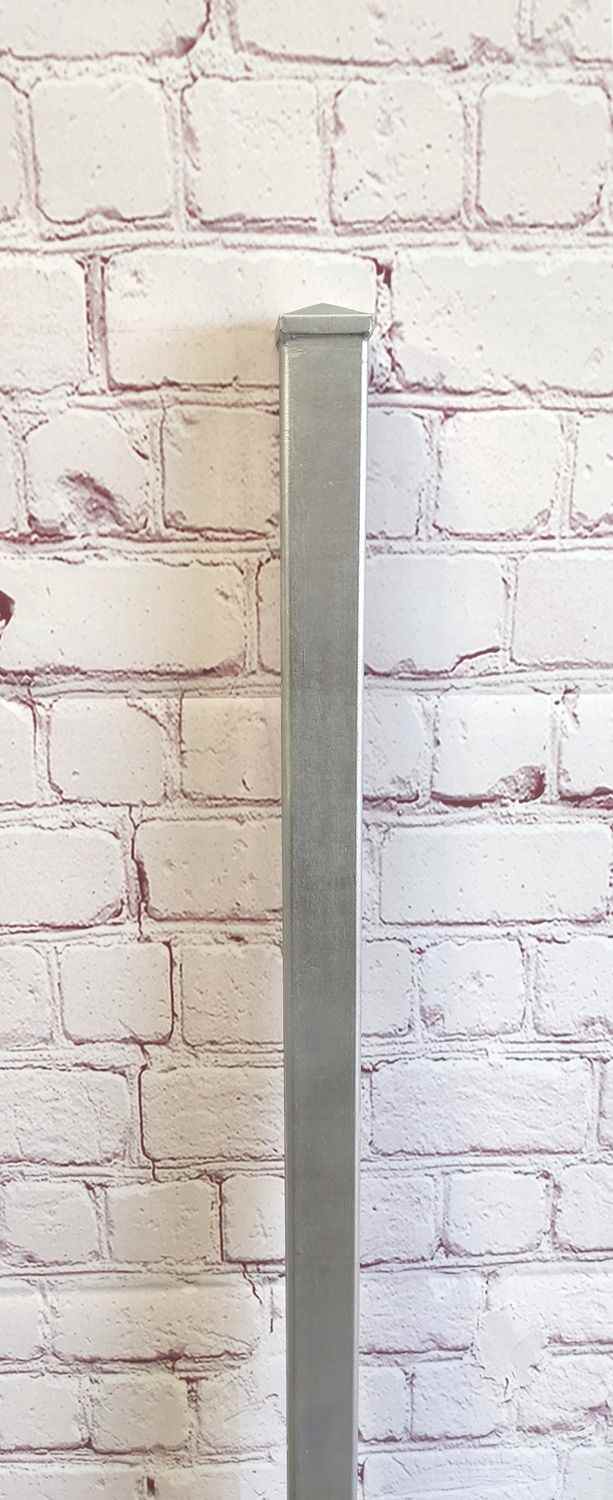 Zaunpfosten Stahlpfosten Bachus 40 40 1500 mit Kappe rost für Z100 Zaunpfosten Stahlpfosten Bachus 40 40 1500 mit Kappe rost für Z100