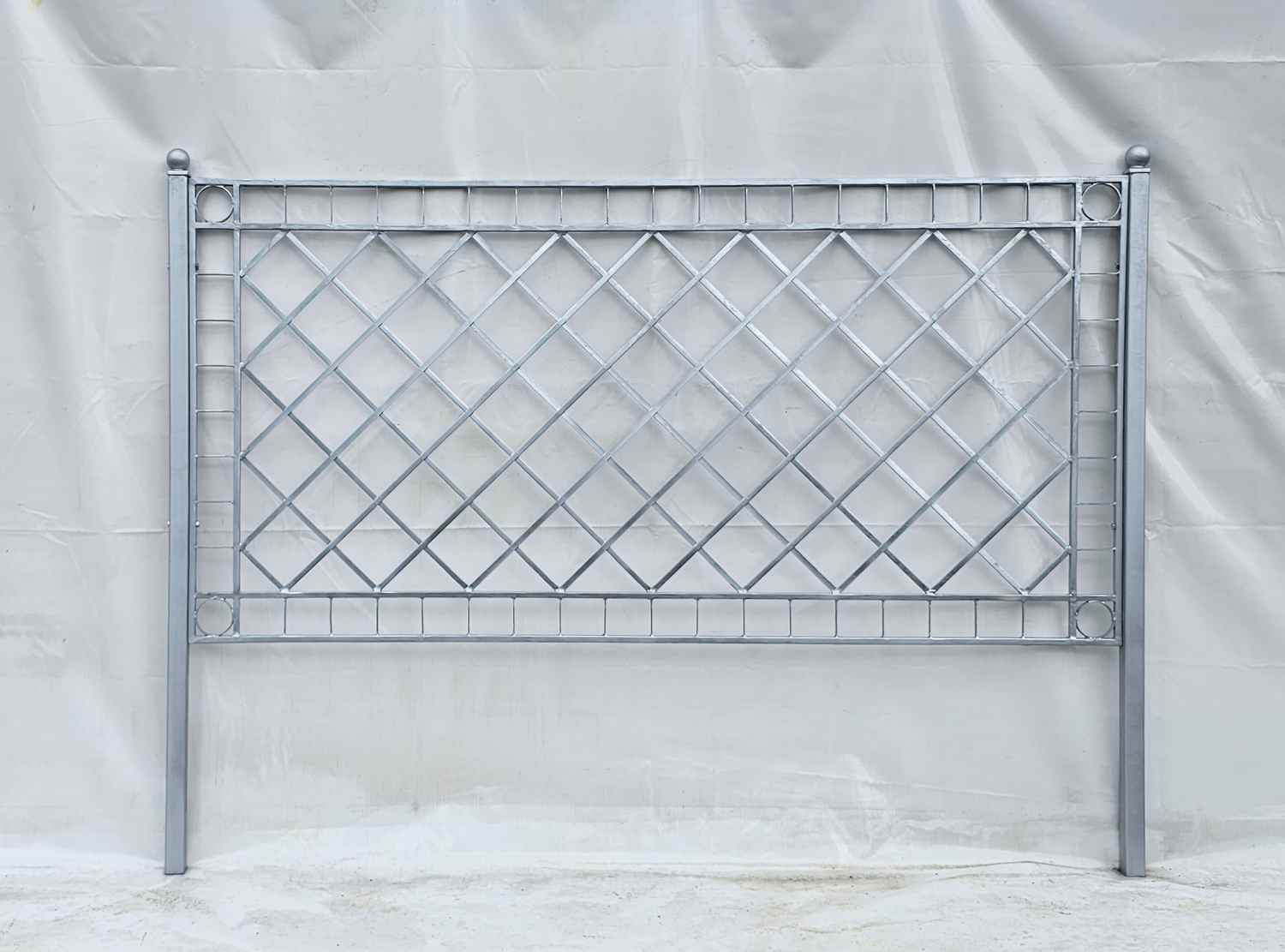 Schmiedeeisen Gartenzaun Zaun Rankzaun Metall Meran-Z100/200 cm Feuer Verzinkt Vari Filter test Schmiedeeisen Gartenzaun Zaun Rankzaun Metall Meran-Z100/200 cm Feuer Verzinkt Vari Filter test