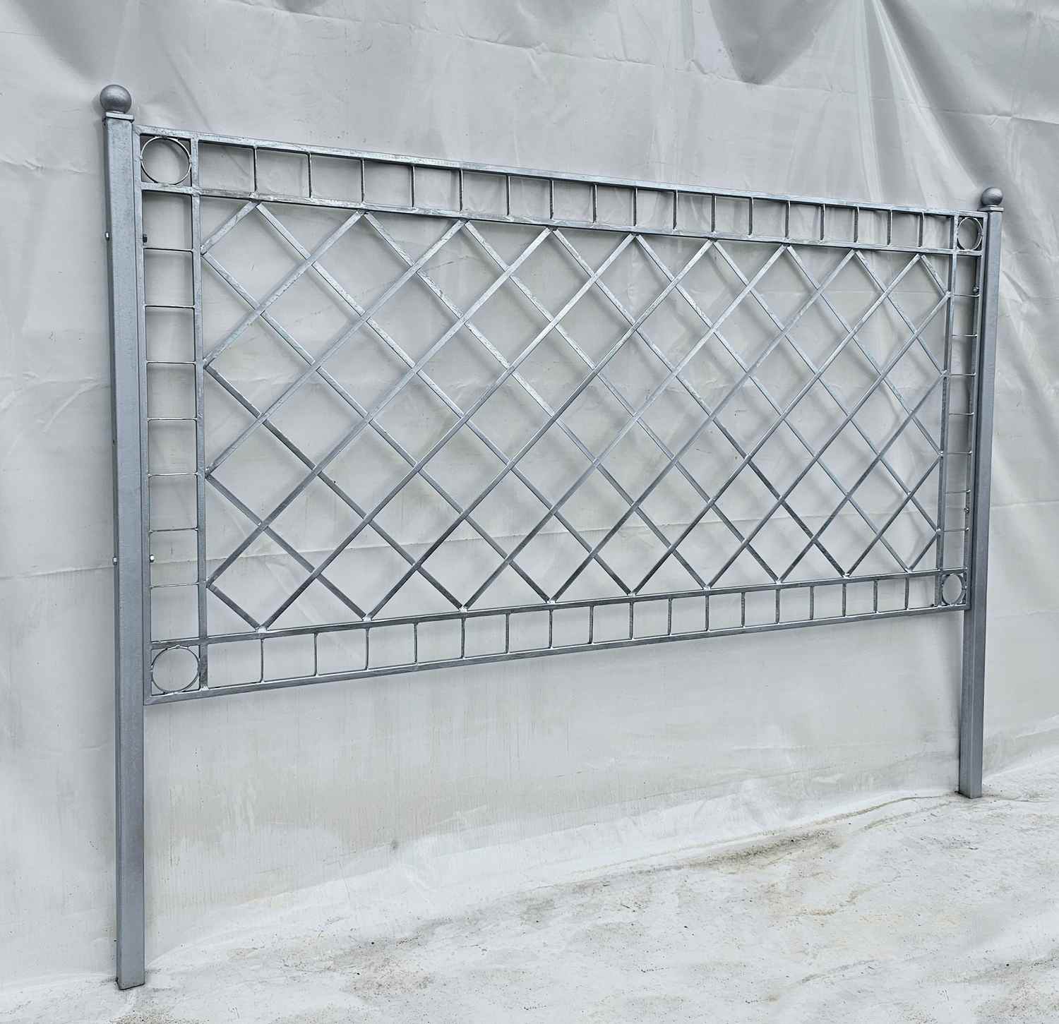 Schmiedeeisen Gartenzaun Zaun Rankzaun Metall Meran-Z100/200 cm Feuer Verzinkt Vari Filter test Schmiedeeisen Gartenzaun Zaun Rankzaun Metall Meran-Z100/200 cm Feuer Verzinkt Vari Filter test