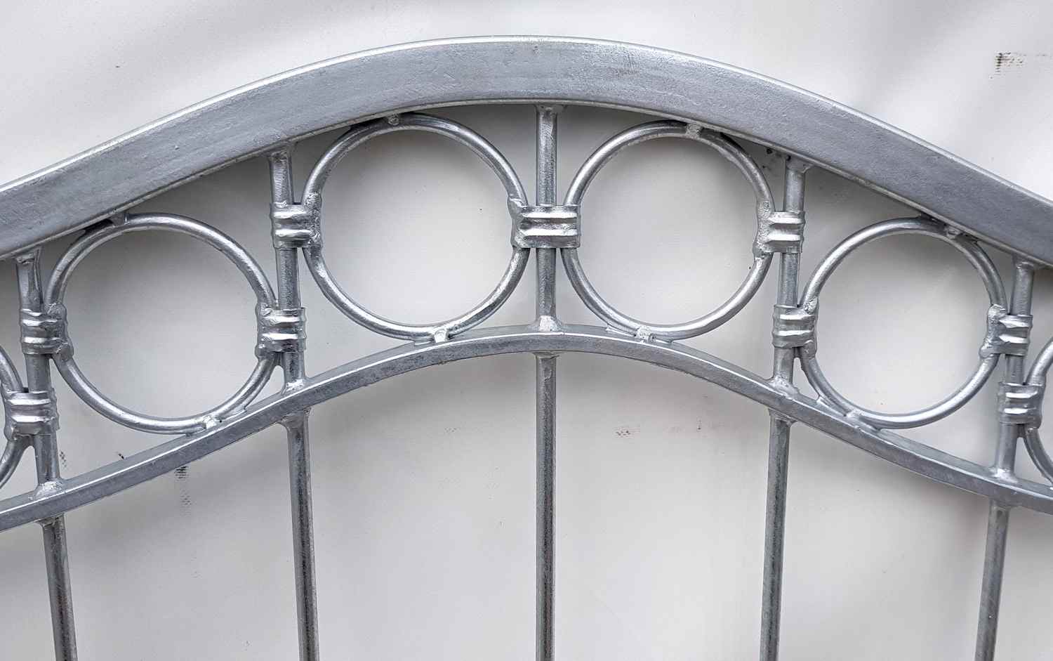 Gartentor Hoftor Tor Metall Schmiedeeisen Anello-GFT500/100S Verzinkt P.-Set 100 Gartentor Hoftor Tor Metall Schmiedeeisen Anello-GFT500/100S Verzinkt P.-Set 100