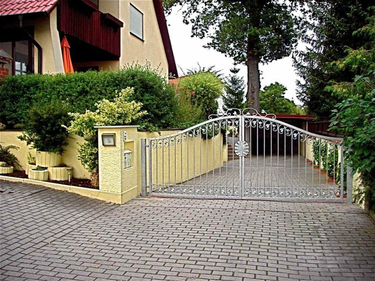 Gartentor Hoftor Einfahrtstor Metall Schmiedeeisen Monaco-GT Premium verzinkt Auswahl Gartentor Hoftor Einfahrtstor Metall Schmiedeeisen Monaco-GT Premium verzinkt Auswahl