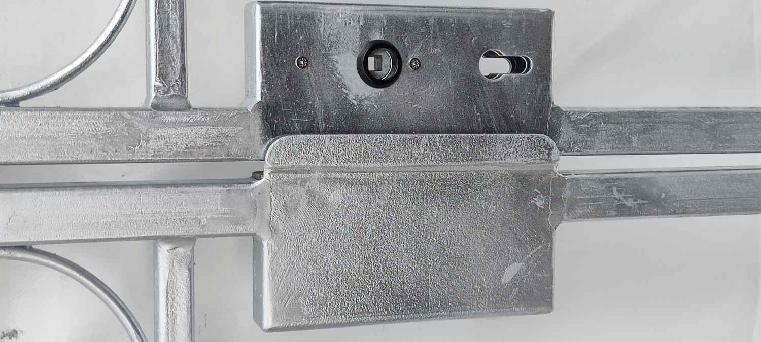 Gartentor Schmiedeeisen Tor Pforte Metall Otello-GT300/130S P.-Set 80 Feuer Verzinkt Gartentor Schmiedeeisen Tor Pforte Metall Otello-GT300/130S P.-Set 80 Feuer Verzinkt