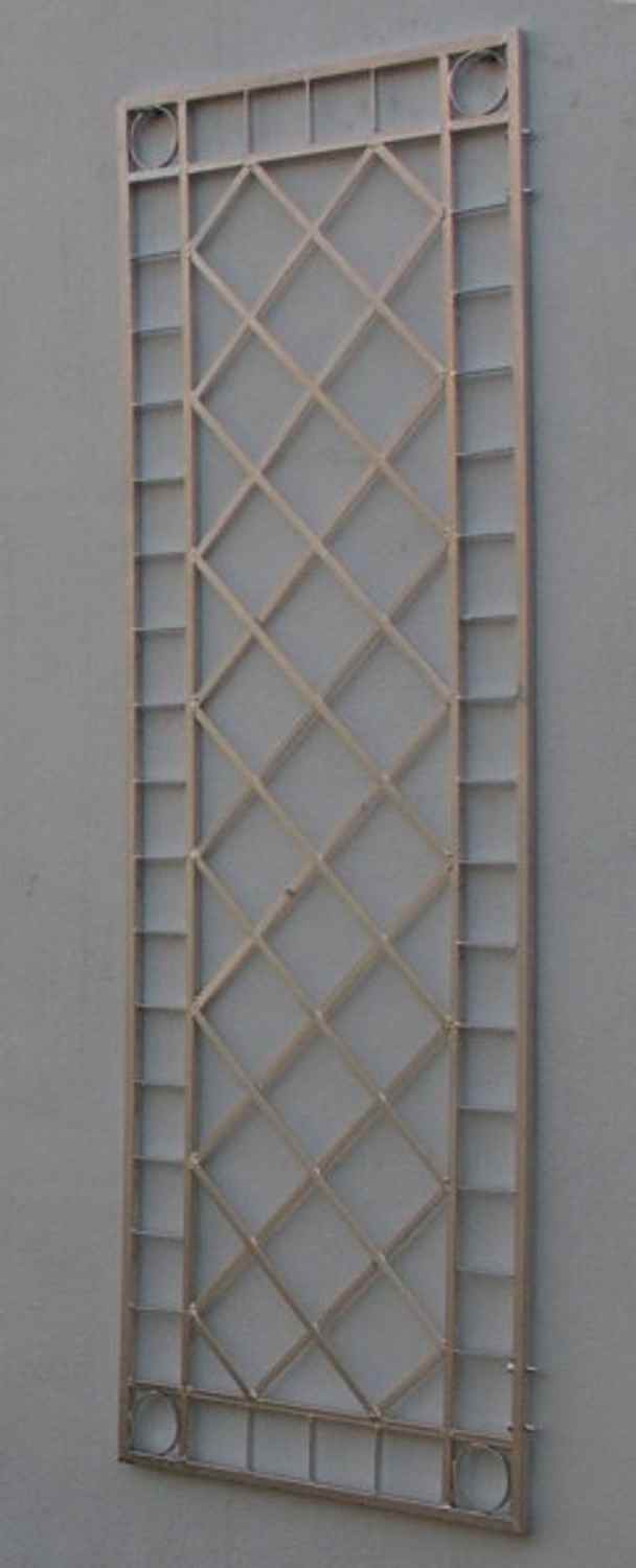 Metall Eisen Rankgitter Spalier Rankhilfe Wandgitter Meran 60 / 240 Verzinkt Kupfer Antik Metall Eisen Rankgitter Spalier Rankhilfe Wandgitter Meran 60 / 240 Verzinkt Kupfer Antik