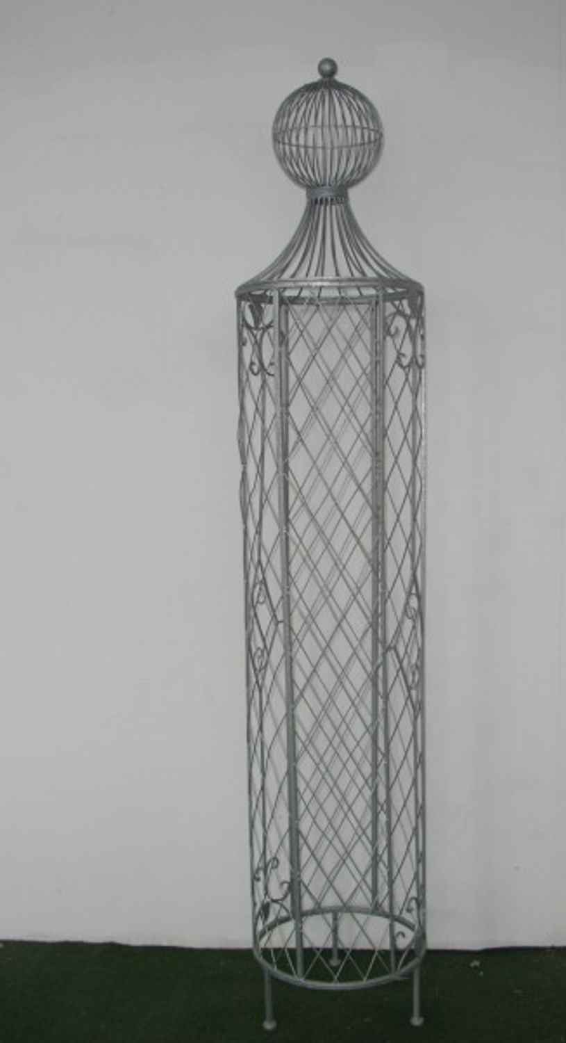 Garten Rankstab Rankhilfe Pfosten Obelisk Wells XXL 225cm Feuer verzinkt Garten Rankstab Rankhilfe Pfosten Obelisk Wells XXL 225cm Feuer verzinkt
