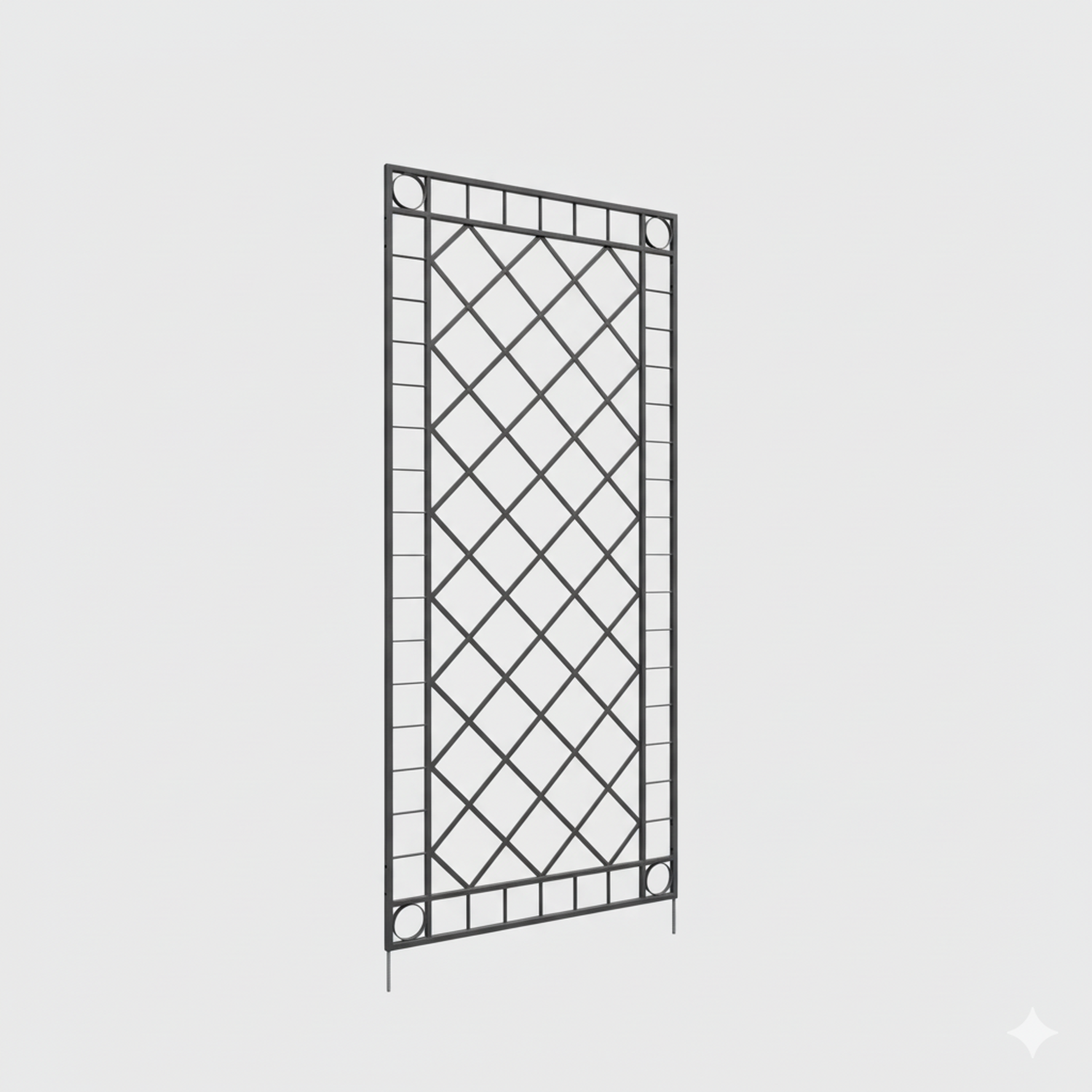 Metall Eisen Spalier Rankgitter Rankhilfe Wandgitter Meran 100 200 FEUER Verzinkt grau RAL 7016 Metall Eisen Spalier Rankgitter Rankhilfe Wandgitter Meran 100 200 FEUER Verzinkt grau RAL 7016