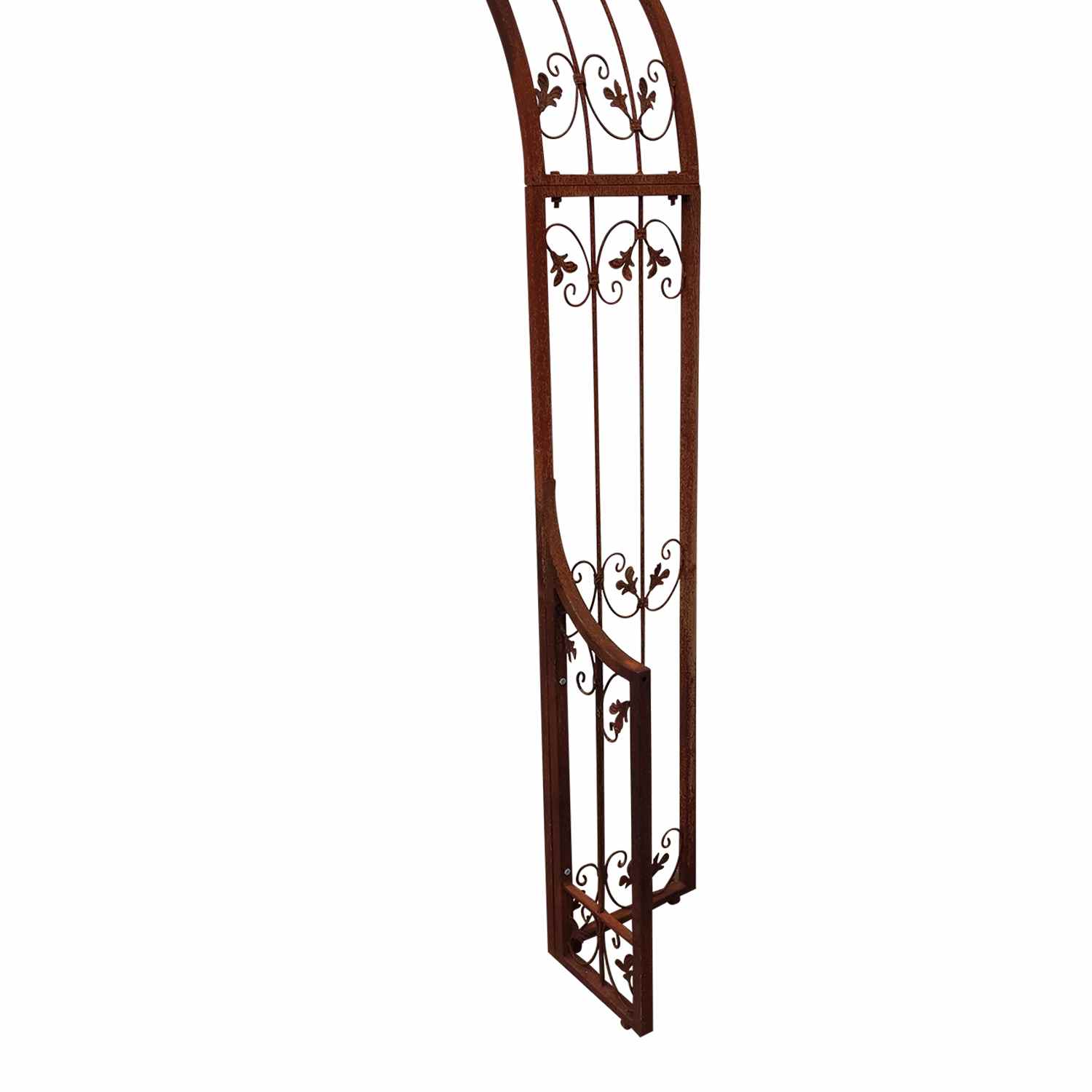 Stabil Rundbogen Rosenbogen Metall Monaco-RB 250 / 220 Edel Rost 250 cm Premium