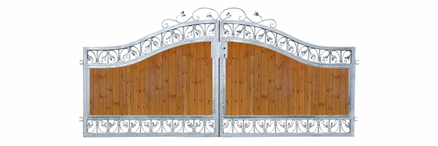 Hoftor Einfahrtstor Monaco-GF400/100S-BB P.-Set 100 Holzfüllung Verzinkt Blickdicht Hoftor Einfahrtstor Monaco-GF400/100S-BB P.-Set 100 Holzfüllung Verzinkt Blickdicht