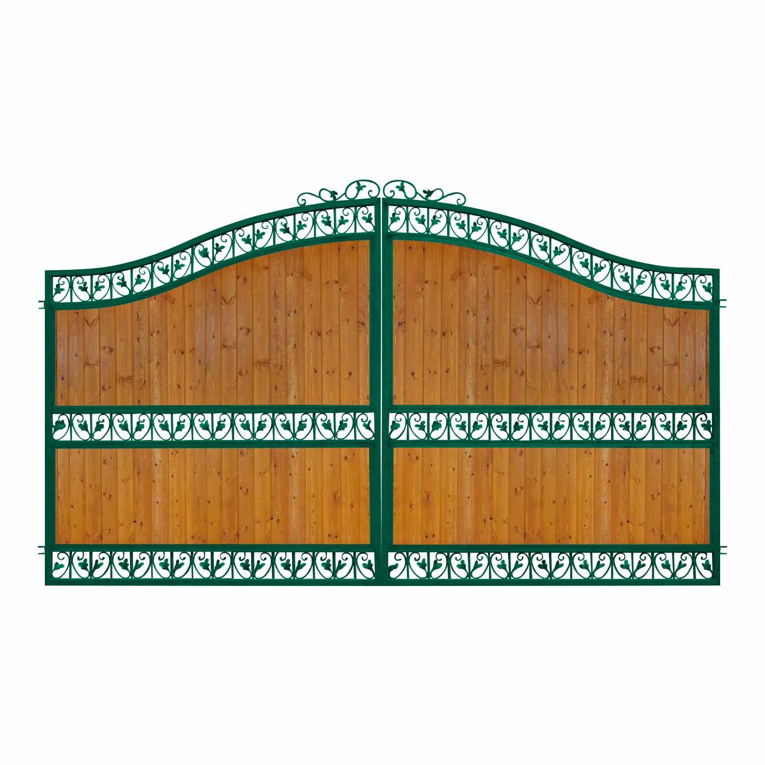 Gartentor Hoftor Tor Metall Monaco-GT400/188R BB Blickdicht  Anthrazit Grau