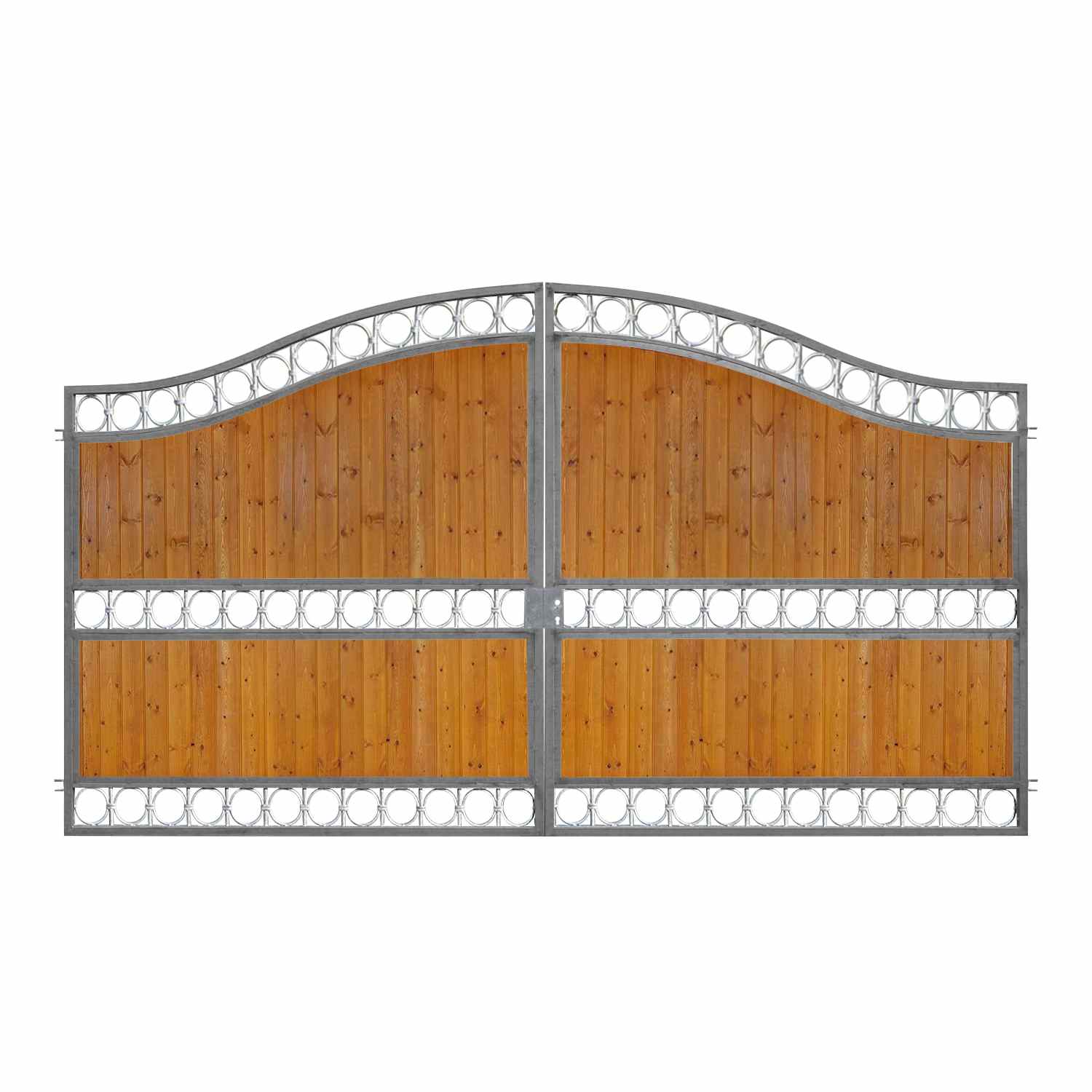 Gartentor Hoftor Tor Metall Anello-GT400/188S BB Blickdicht Schloss Verzinkt Gartentor Hoftor Tor Metall Anello-GT400/188S BB Blickdicht Schloss Verzinkt