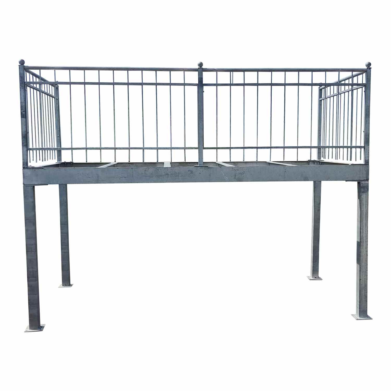 Gartenzaun Metall Modern Zaun Balkongeländer Marinella-Z80/140 Feuer Verzinkt Gartenzaun Metall Modern Zaun Balkongeländer Marinella-Z80/140 Feuer Verzinkt
