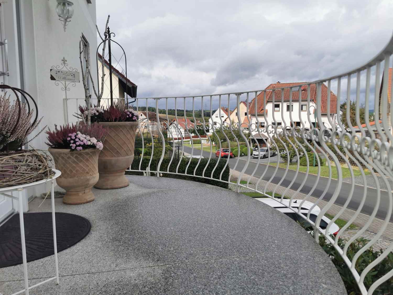 1 laufender Meter Balkon Geländer Terassen Gitter Schmiedeeisen Vernazza-Z100/100 Feuer Verzinkt 1 laufender Meter Balkon Geländer Terassen Gitter Schmiedeeisen Vernazza-Z100/100 Feuer Verzinkt