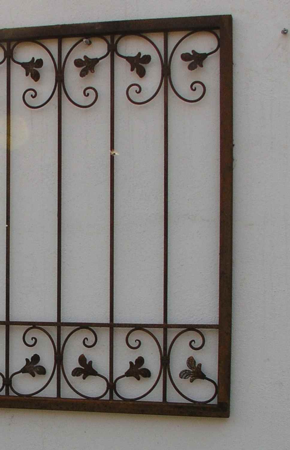Schmiedeeisen Eisenzaun Zaun Zäune Monaco-Z100/150 Rost Schmiedeeisen Eisenzaun Zaun Zäune Monaco-Z100/150 Rost
