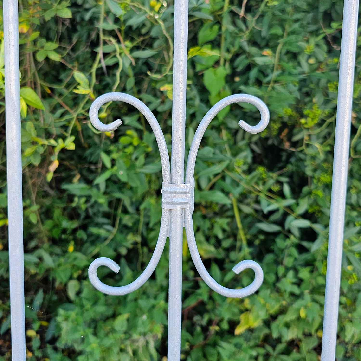 Schmiedeeisen Zaun Eisenzaun Gartenzaun Metallzaun Cassel-Z100/200 Verzinkt Schmiedeeisen Zaun Eisenzaun Gartenzaun Metallzaun Cassel-Z100/200 Verzinkt