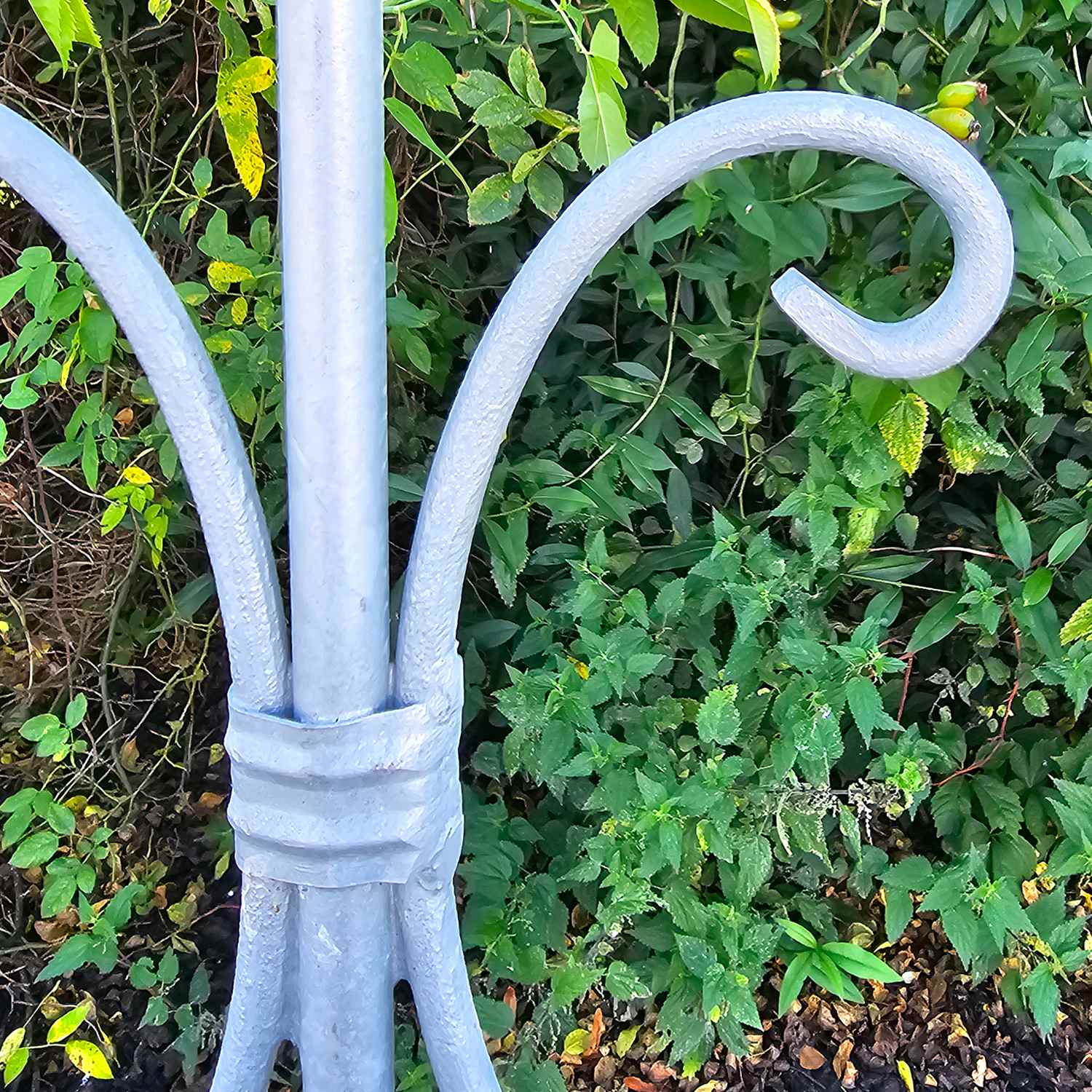 Schmiedeeisen Zaun Eisenzaun Gartenzaun Metallzaun Cassel-Z100/200 Verzinkt Schmiedeeisen Zaun Eisenzaun Gartenzaun Metallzaun Cassel-Z100/200 Verzinkt