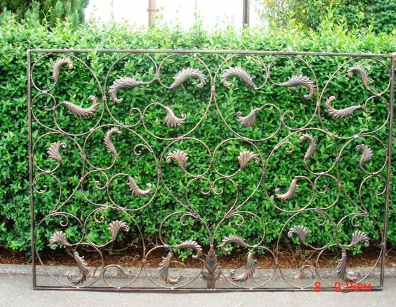 Schmiedeeisen Zaun Zäune Tor Lisbao VSG 150 cm Schmiedeeisen Zaun Zäune Tor Lisbao VSG 150 cm