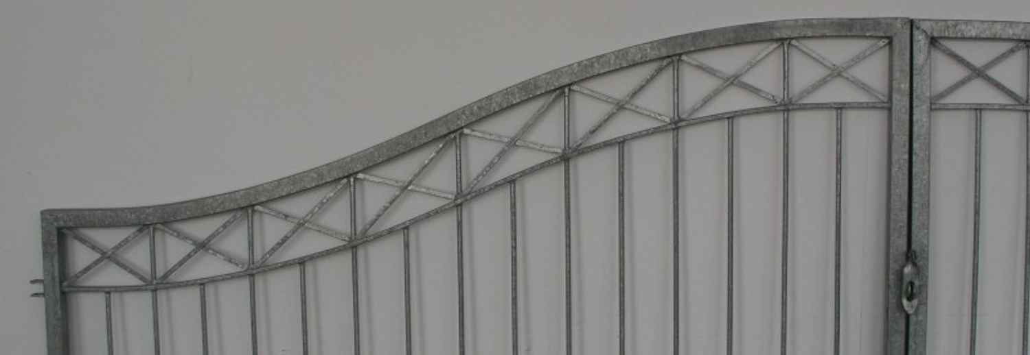 Gartentor Hoftor Tor Metall Crossline-GT450/100A Feuer Verzinkt mit Torantrieb Gartentor Hoftor Tor Metall Crossline-GT450/100A Feuer Verzinkt mit Torantrieb