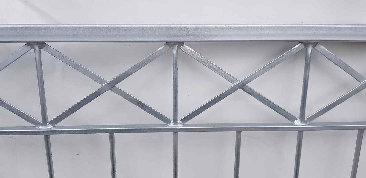 Gartentor Hoftor Einfahrtstor Metall modern Crossline-FT400/80R P.-Set 100 Feuer Verzinkt Gartentor Hoftor Einfahrtstor Metall modern Crossline-FT400/80R P.-Set 100 Feuer Verzinkt