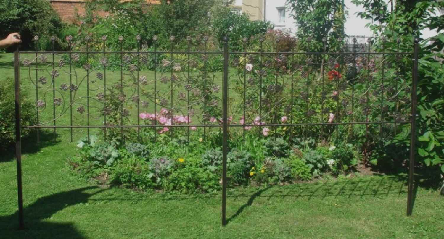 Schmiedeeisen Zaun Rankzaun Zäune Bachus-Z100/200 SG Schmiedeeisen Zaun Rankzaun Zäune Bachus-Z100/200 SG