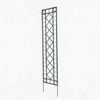 Rankgitter Meran Metall 40 × 175 cm feuerverzinkt & pulverbeschichtet, Anthrazit-Grau RAL 7016 – Seitenansicht