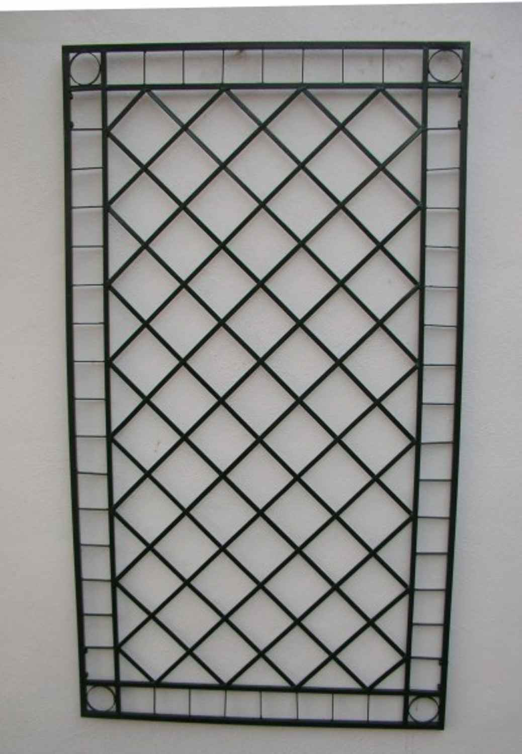 Rankgitter Rankhilfe Wandgitter Meran 100 180 Feuerverzinkt colour grau RAL 7016 DUPLEX HQ