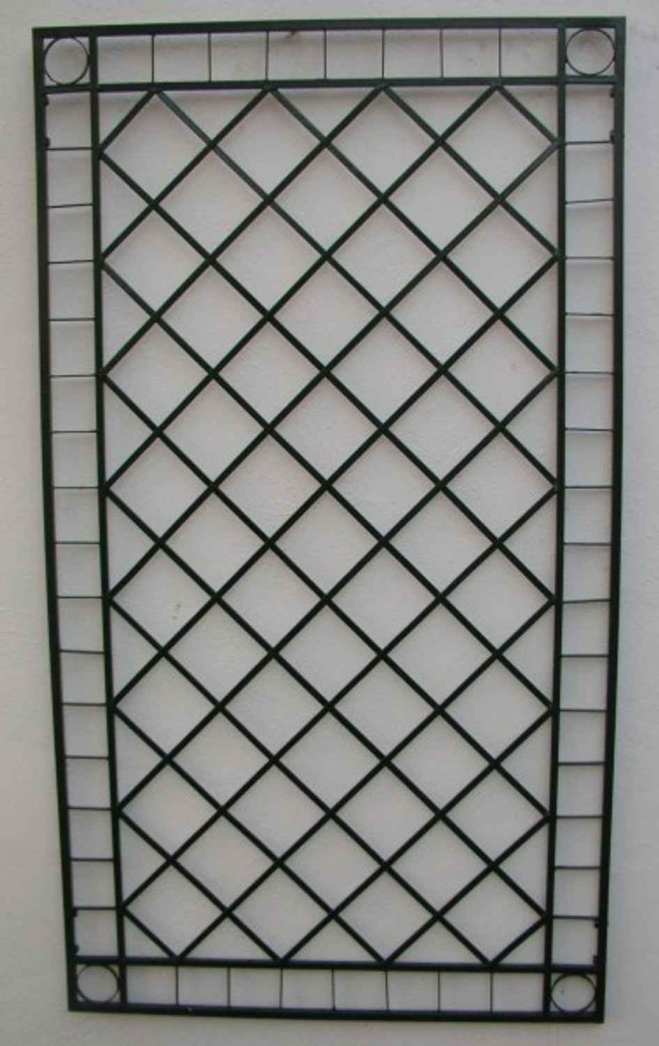Rankgitter Rankhilfe Wandgitter Meran 100 180 Feuerverzinkt colour grau RAL 7016 DUPLEX HQ