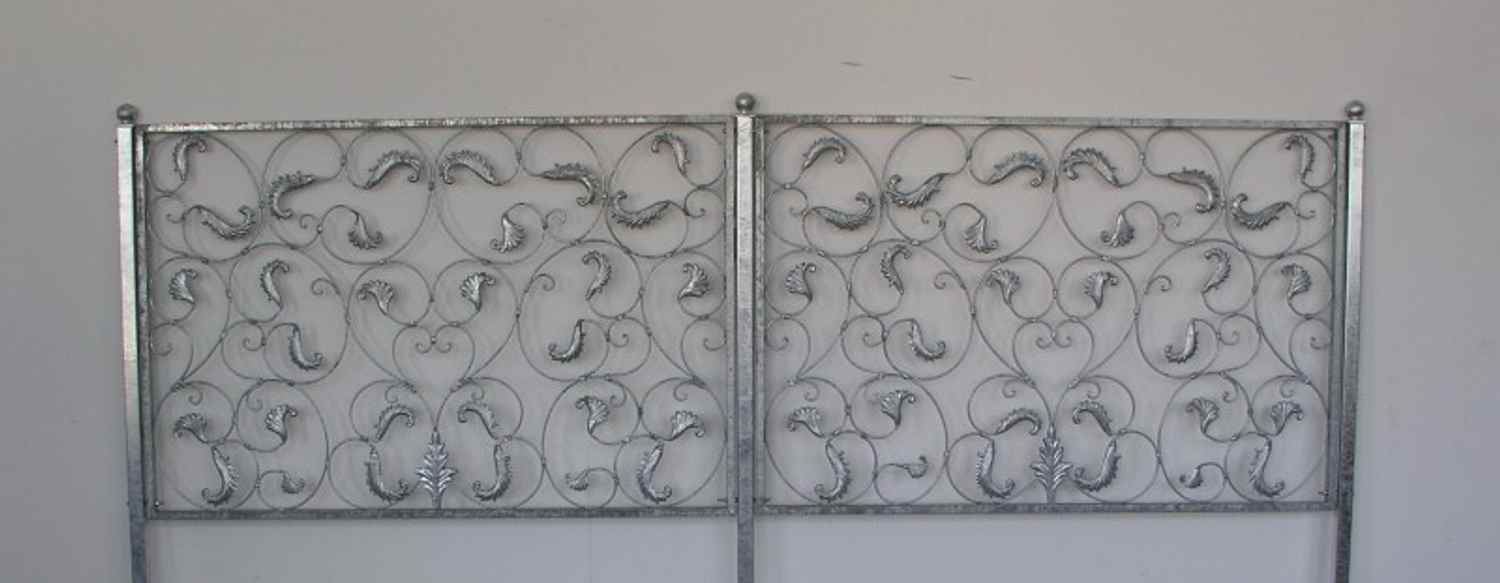 Schmiedeeisen Eisen Zaun Zäune Metall Lisbao 150 cm Roh Rost Antik Schmiedeeisen Eisen Zaun Zäune Metall Lisbao 150 cm Roh Rost Antik