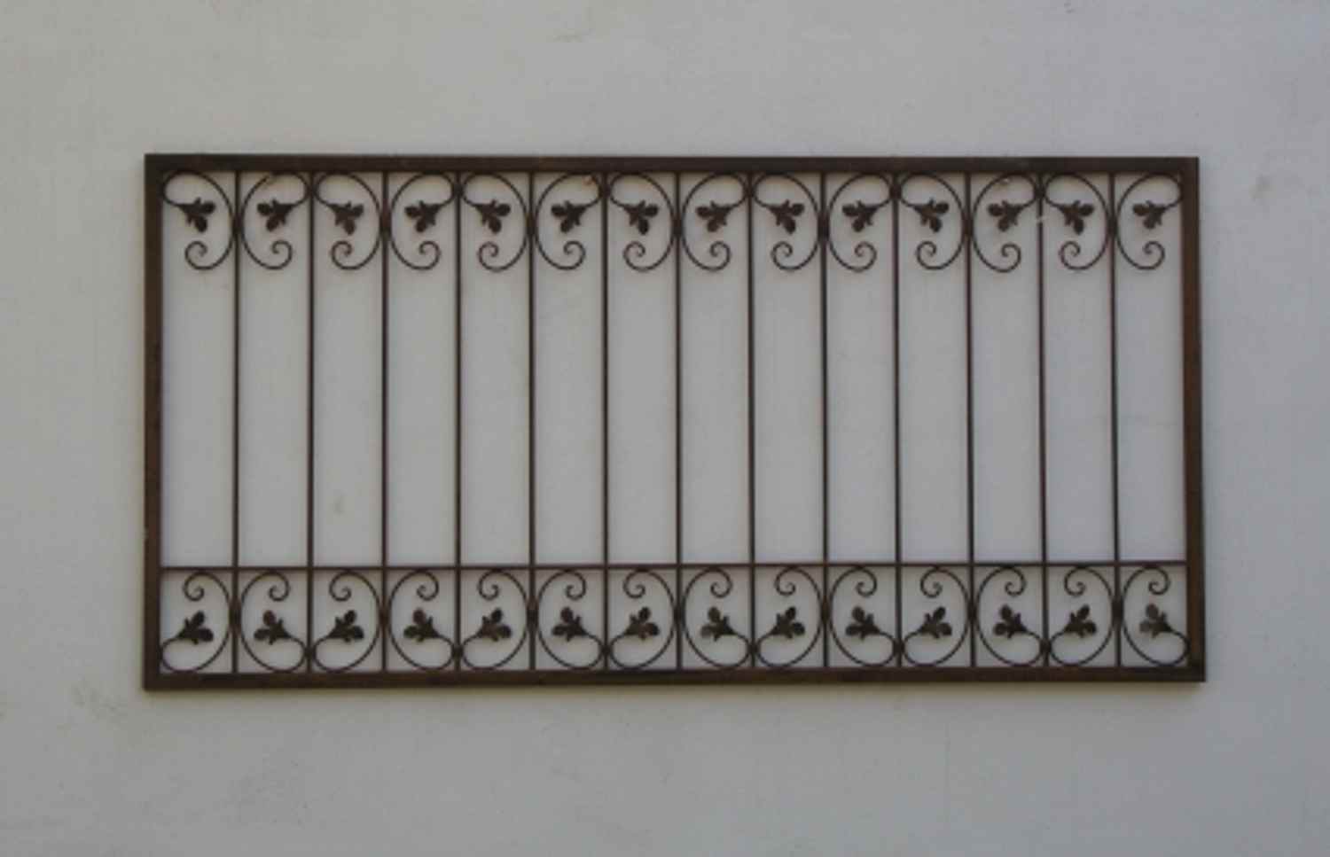 Schmiedeeisen Eisenzaun Zaun Zäune Monaco-Z120/200 Rost Schmiedeeisen Eisenzaun Zaun Zäune Monaco-Z120/200 Rost