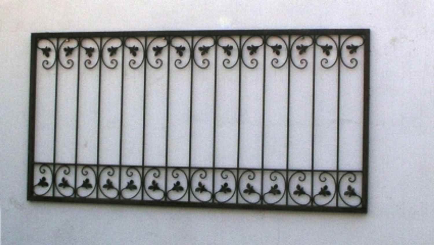 Schmiedeeisen Eisenzaun Zaun Zäune Monaco-Z120/200 Rost Schmiedeeisen Eisenzaun Zaun Zäune Monaco-Z120/200 Rost