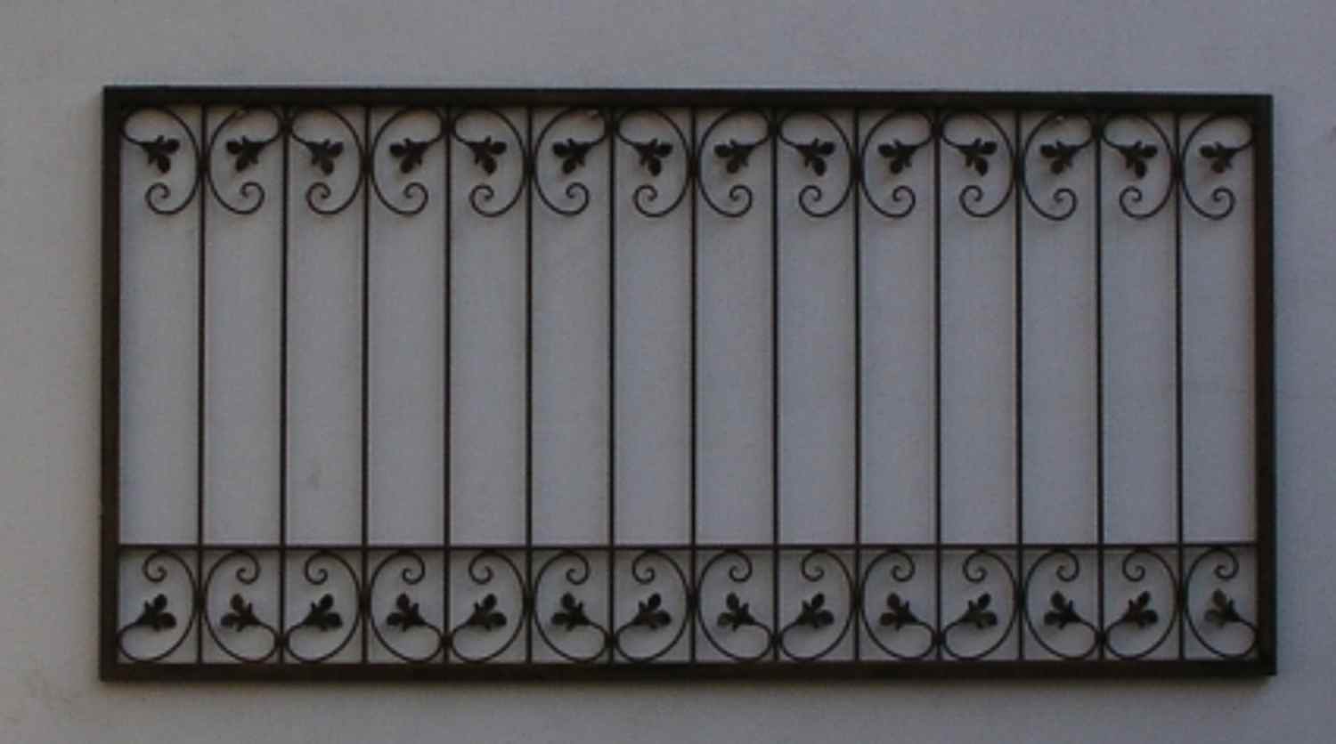 Schmiedeeisen Eisenzaun Zaun Zäune Monaco-Z120/200 Rost Schmiedeeisen Eisenzaun Zaun Zäune Monaco-Z120/200 Rost