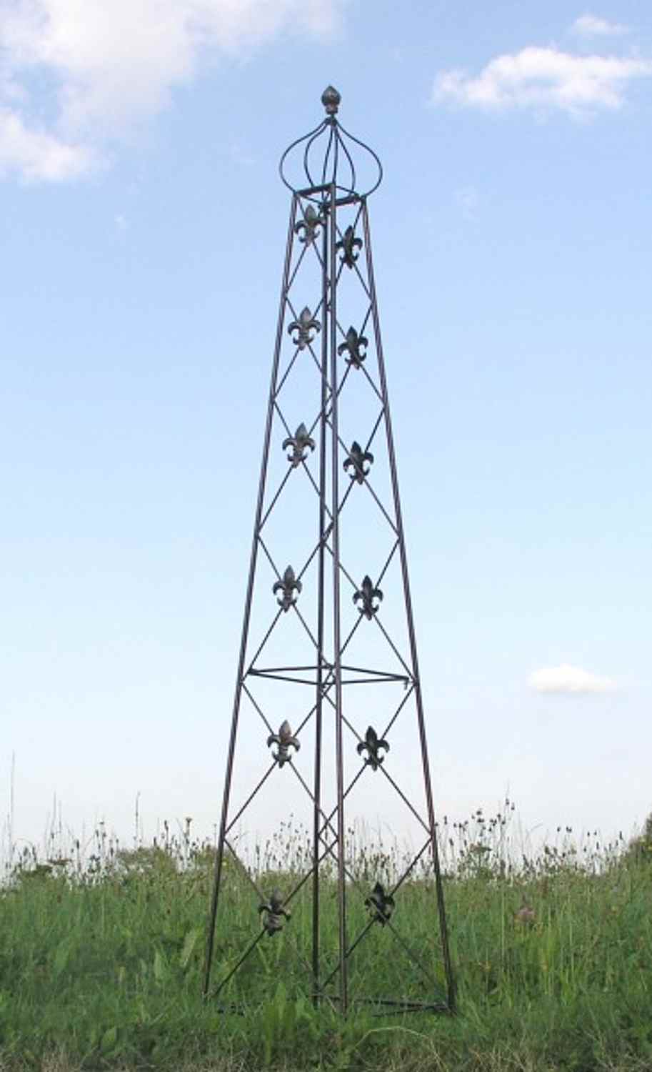Rankstab Rankhilfe Rank Pfosten Obelisk Cornwall Schwarz Rankstab Rankhilfe Rank Pfosten Obelisk Cornwall Schwarz