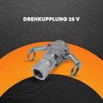 Drehbar Kupplung MT25 360' ALU in 1" 1143 Drehbar Kupplung MT25 360' ALU in 1" 1143