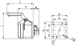 CEE Anbausteckdose 16A 1200 CEE Anbausteckdose 16A 1200