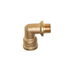 Winkelstück 90° Messing, Anschluss ¼″ 1343 Winkelstück 90° Messing, Anschluss ¼″ 1343