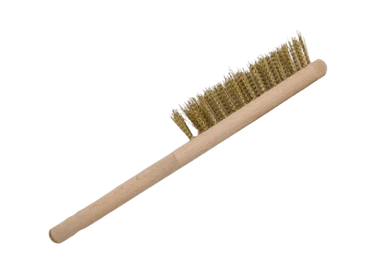 Drahtbürste mit Holzgriff