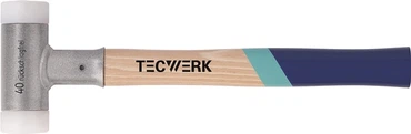 Schonhammer Hickory rückschlagfrei hart Nylon weiß