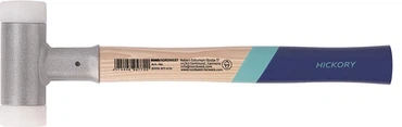 Schonhammer Hickory rückschlagfrei hart Nylon weiß