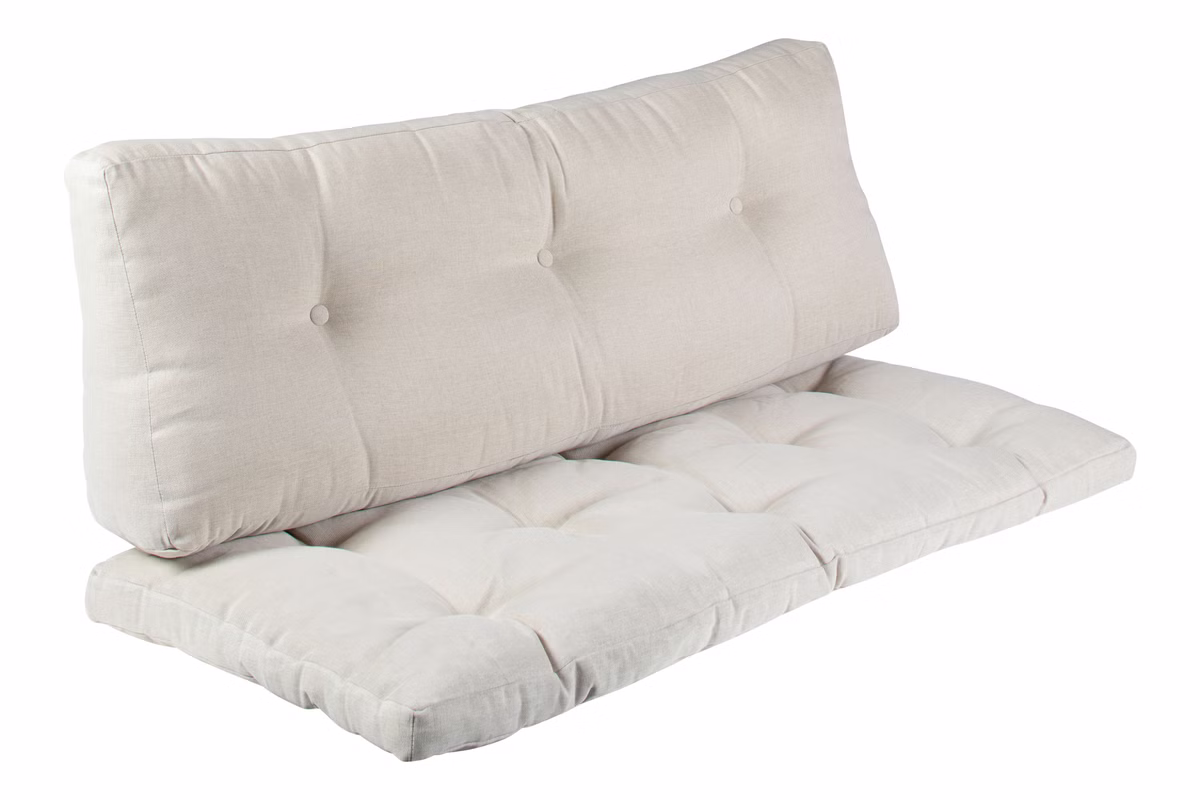 Set Sitzkissen mit Rückenlehne 120x55 cm Set Sitzkissen mit Rückenlehne 120x55 cm
